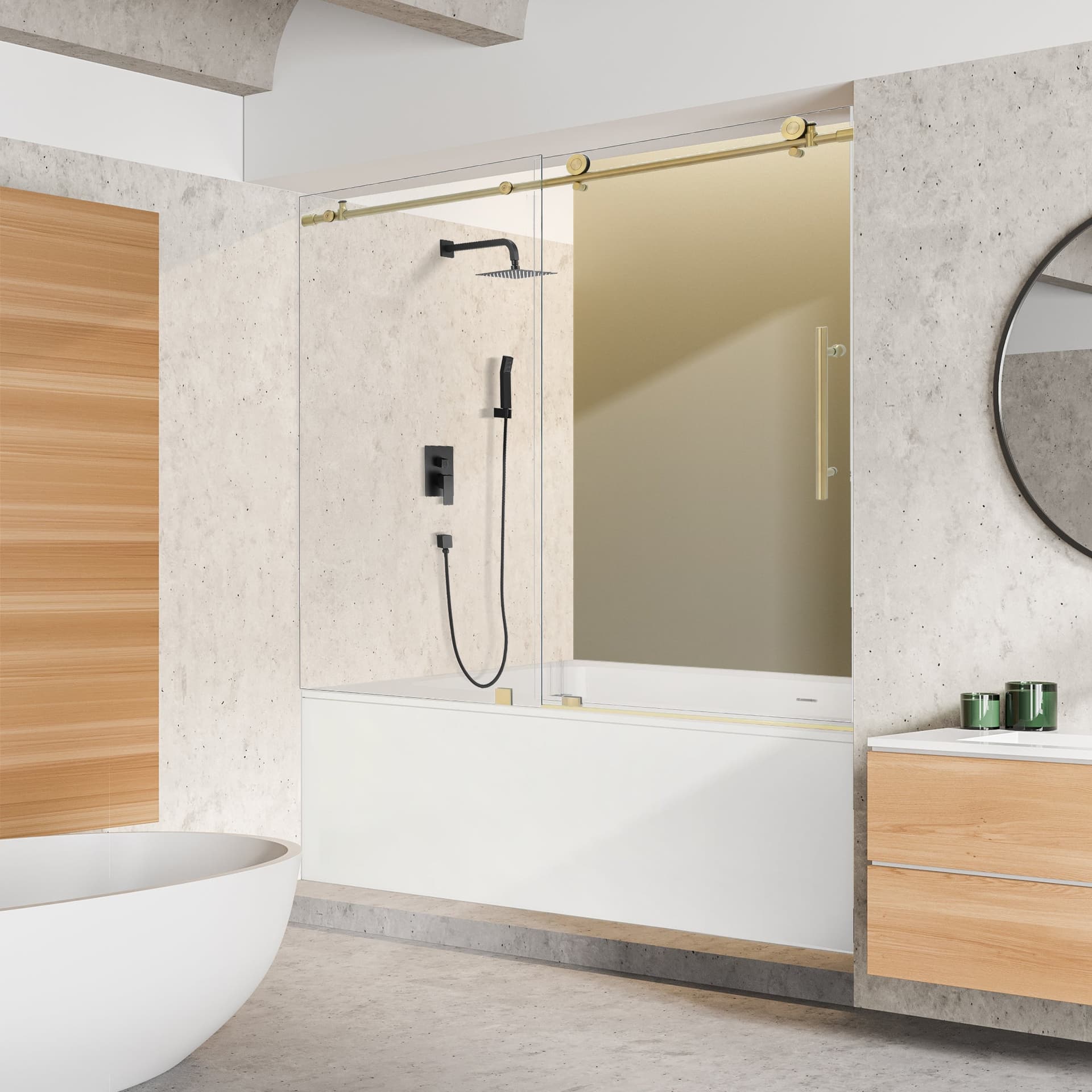 Glass Corner Shower Enclosure Options for a Luxurious Bathroom