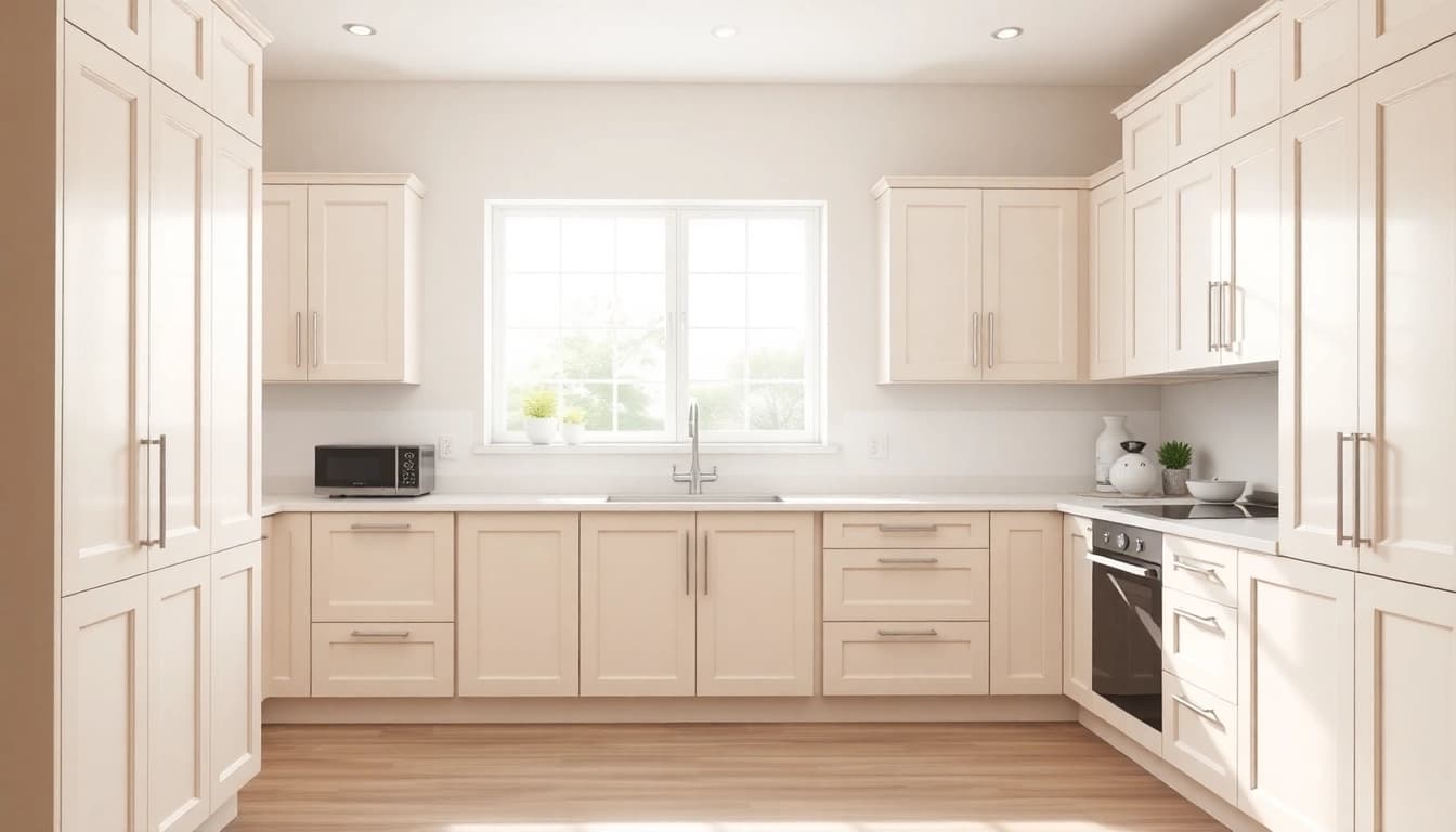 Enhance your space with Cabinet Refacing Saint Petersburg FL showcasing modern, stylish cabinetry.