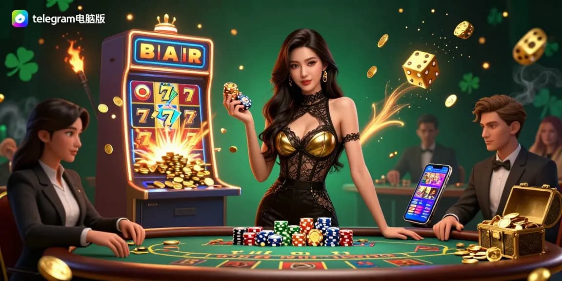 在激动人心的赌场视觉中，与telegram电脑版的独家VIP百家乐桌互动。