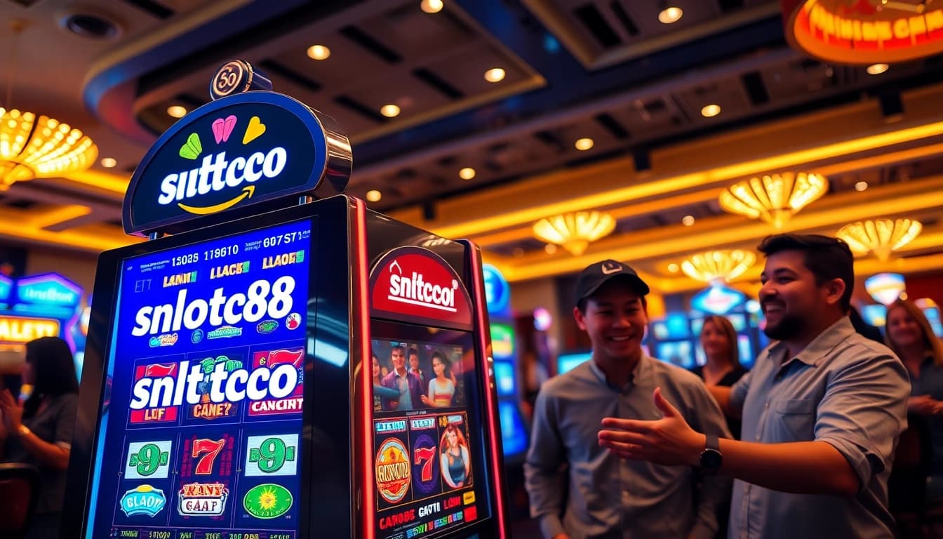 Menangkan permainan slot88 gacor di kasino dengan mesin slot yang berkilau dan pemain bersemangat.