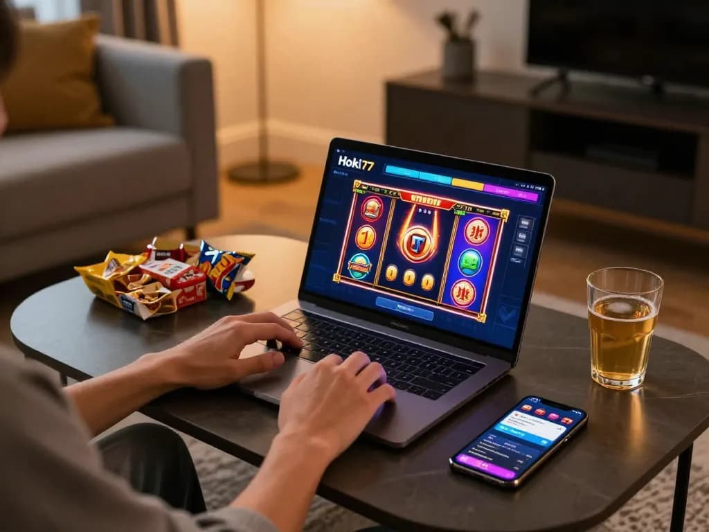 Terlibat dengan tautan Hoki77 untuk slot online yang menarik, meningkatkan pengalaman judi Anda dari rumah.