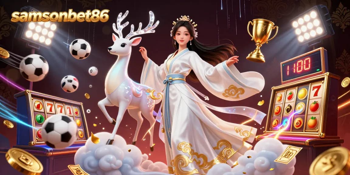 Experience the thrill of samsonbet86 with dynamic casino elements and an enchanting scene.
