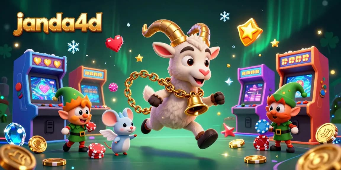 Janda4D menampilkan kasino online dengan karakter menarik dan permainan penuh warna.