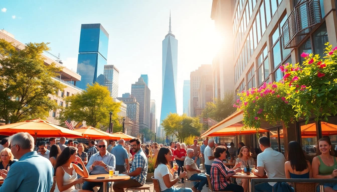 Experience community engagement at https://www.todayville.com through a vibrant urban café scene.