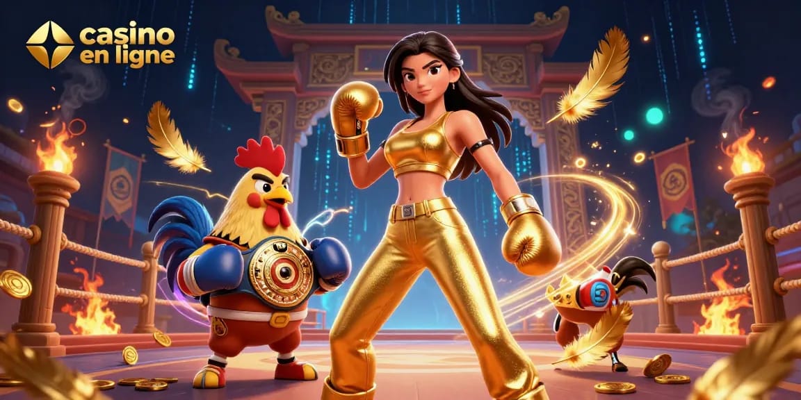 Vivez l'essence palpitante du casino en ligne à travers des personnages 3D dynamiques, mettant en avant une action vibrante.