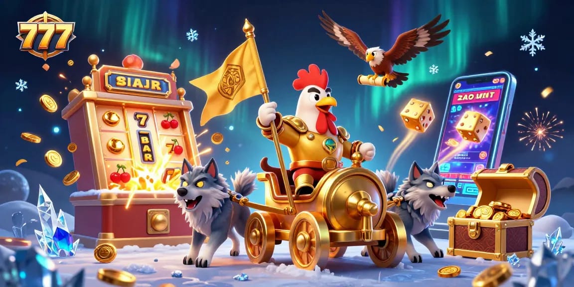Experience thrilling spins and jackpot wins with 777's vibrant casino scene featuring dynamic gambling elements.