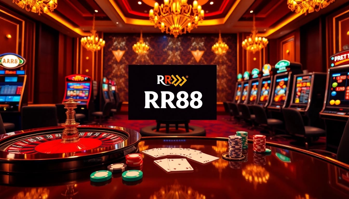 Enjoying the thrills of RR88 link at a luxurious online casino with exciting roulette and slot machines.