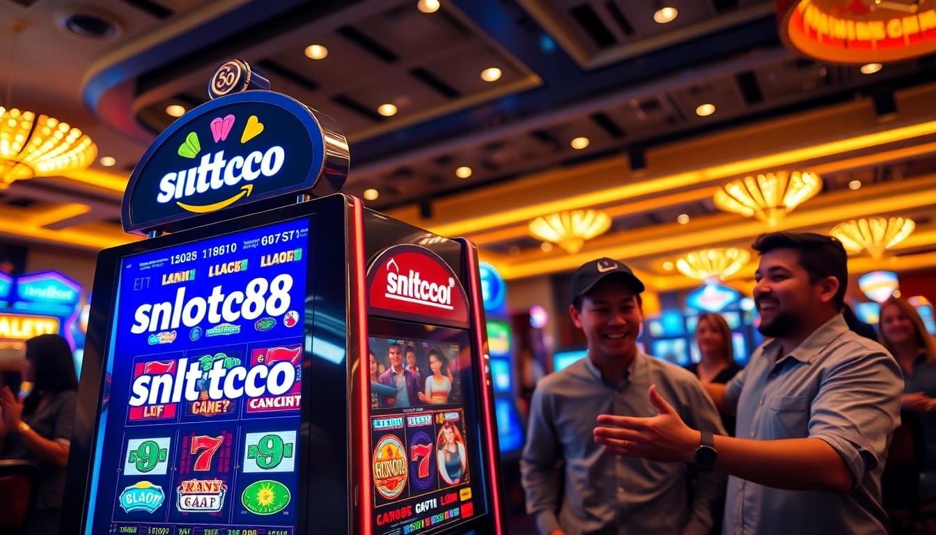 Menangkan permainan slot88 gacor di kasino dengan mesin slot yang berkilau dan pemain bersemangat.