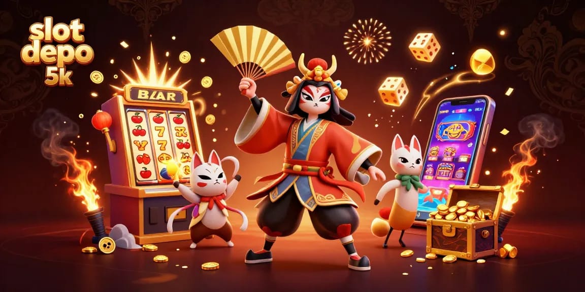 Play thrilling games at slot depo 5k while enjoying the vibrant digital casino scene.