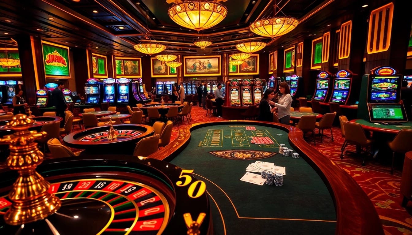 Vivez l'excitation du casino en ligne France avec des tables de jeux vibrantes et des joueurs enthousiastes.
