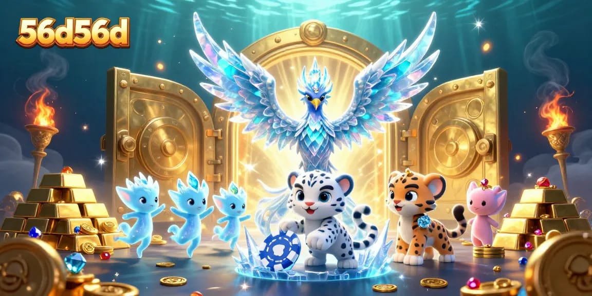 Engage with the vibrant world of 56d56d casino magic featuring an ice phoenix and treasures!