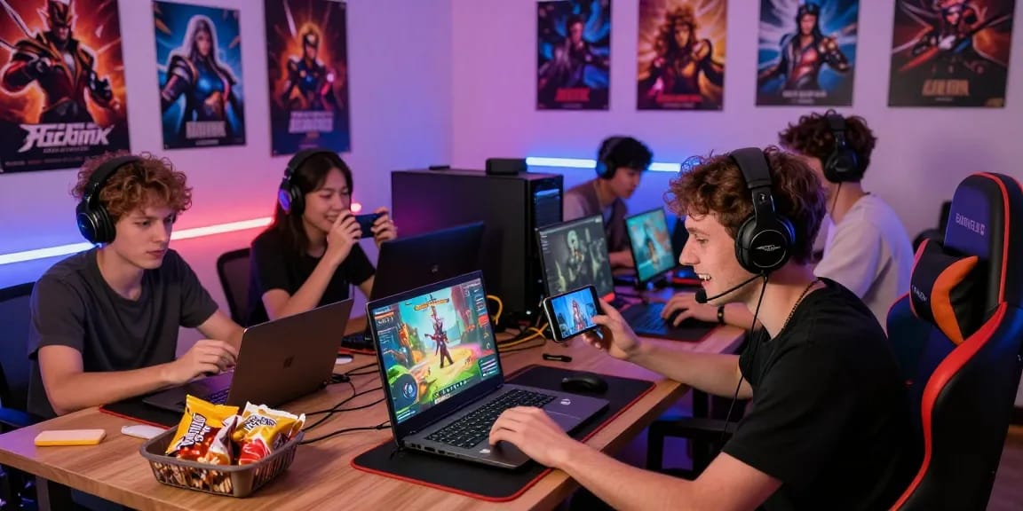 Engaged players enjoying various adult games online, showcasing the exciting gaming culture.