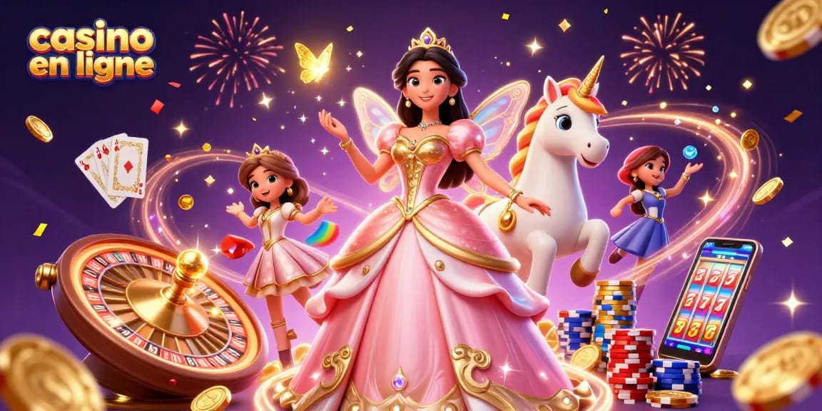 Profitez de jeux palpitants au casino en ligne avec une atmosphère de jeu en ligne glamour et des visuels enchanteurs.