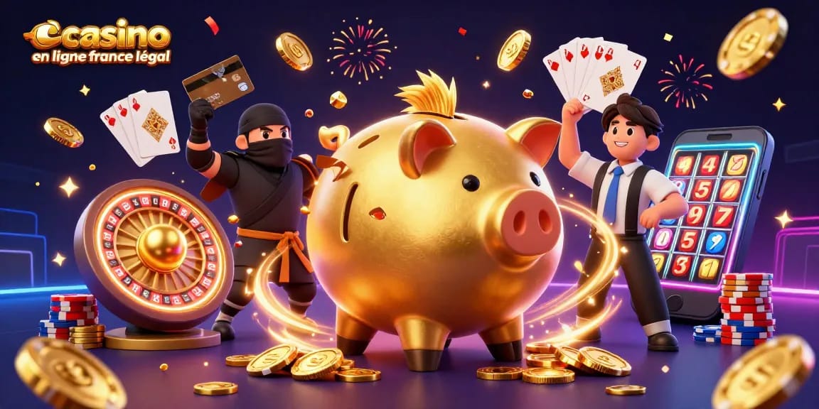 Jouez au casino en ligne France légal avec des jeux d'argent, des gains rapides et immersifs.