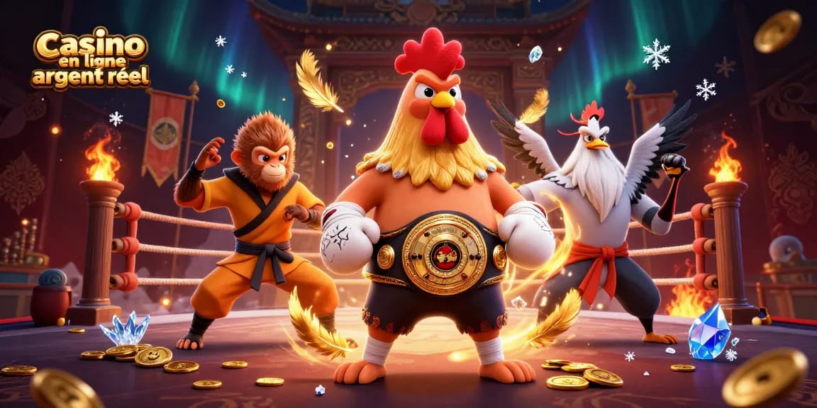 Découvrez les jeux de casino en ligne argent réel dans une ambiance captivante, entre combattants et richesse.