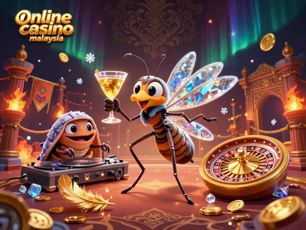 Experience the thrill of online casino Malaysia with dynamic characters and exciting gambling elements.