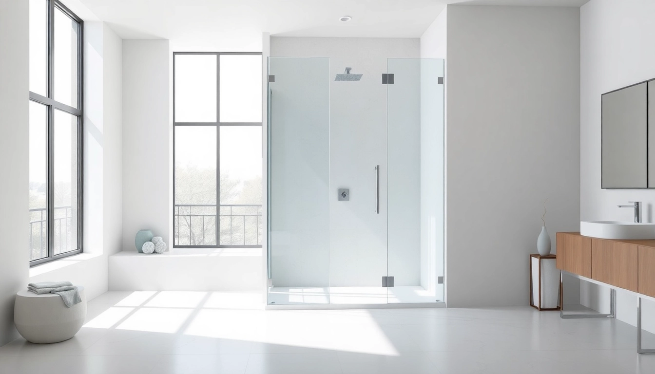 Installer une paroi de douche à l'italienne pour embellir votre salle de bain moderne.