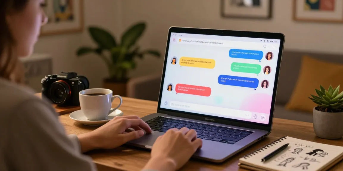 Engaging user in nsfw ai chat on vibrant platform showcasing character emotions.