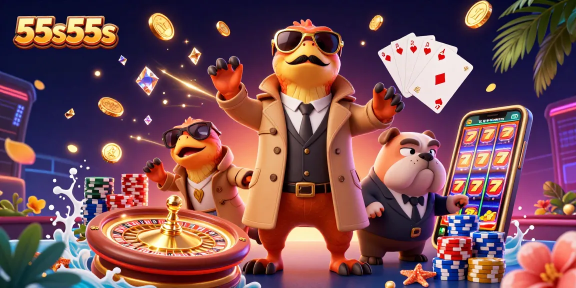Fly into a winning adventure at 55s55s Casino with raptors and golden treasures!