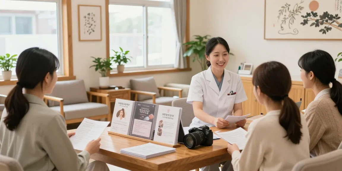 Welcoming atmosphere at 영통한의원 with friendly staff and comfortable seating, promoting health and wellness.