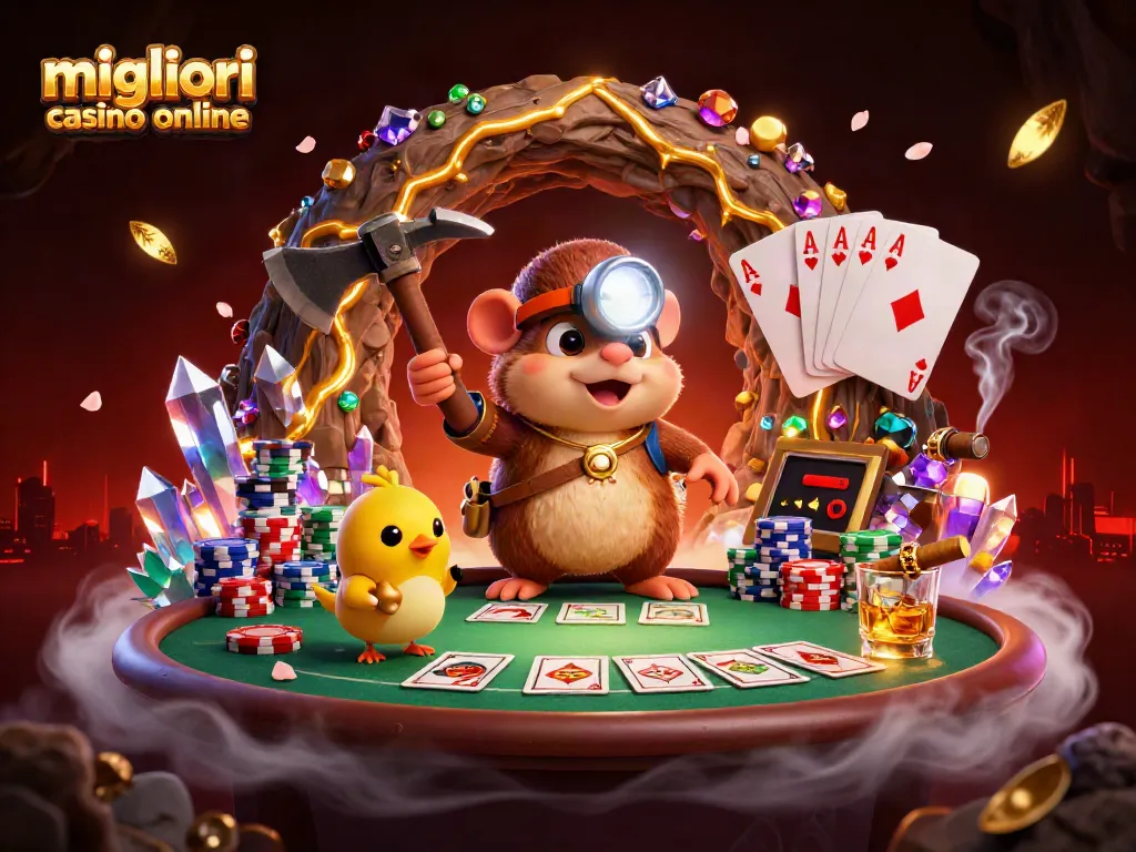 I migliori casino online presentano un vivido tesoro in una scena 3D ricca di azione e dettagli.