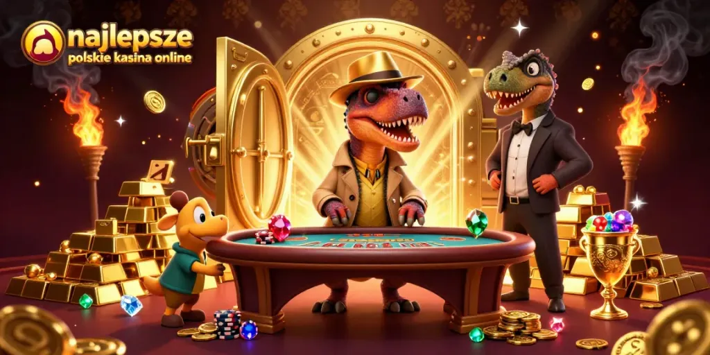 Experience the excitement of najlepsze polskie kasyna online with thrilling card games and rich decorations.