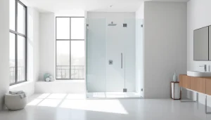 Installer une paroi de douche à l'italienne pour embellir votre salle de bain moderne.