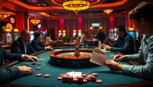 Experience thrilling gameplay with rr88ezcom at a lively roulette table, showcasing poker strategy and excitement.