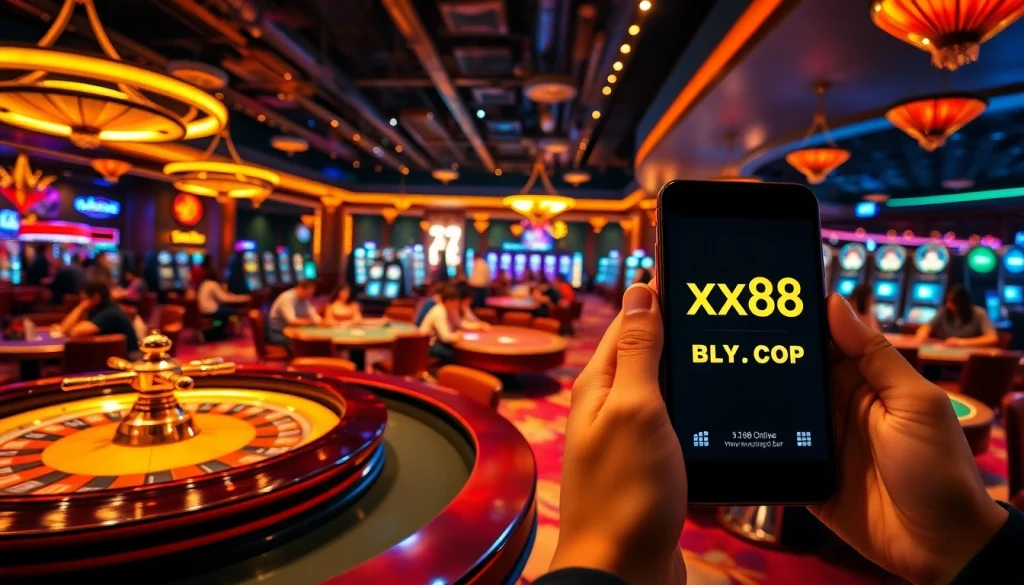 Experience the thrill of winning at the casino with games from https://xx88.bar/, featuring dice and vibrant slot machines.
