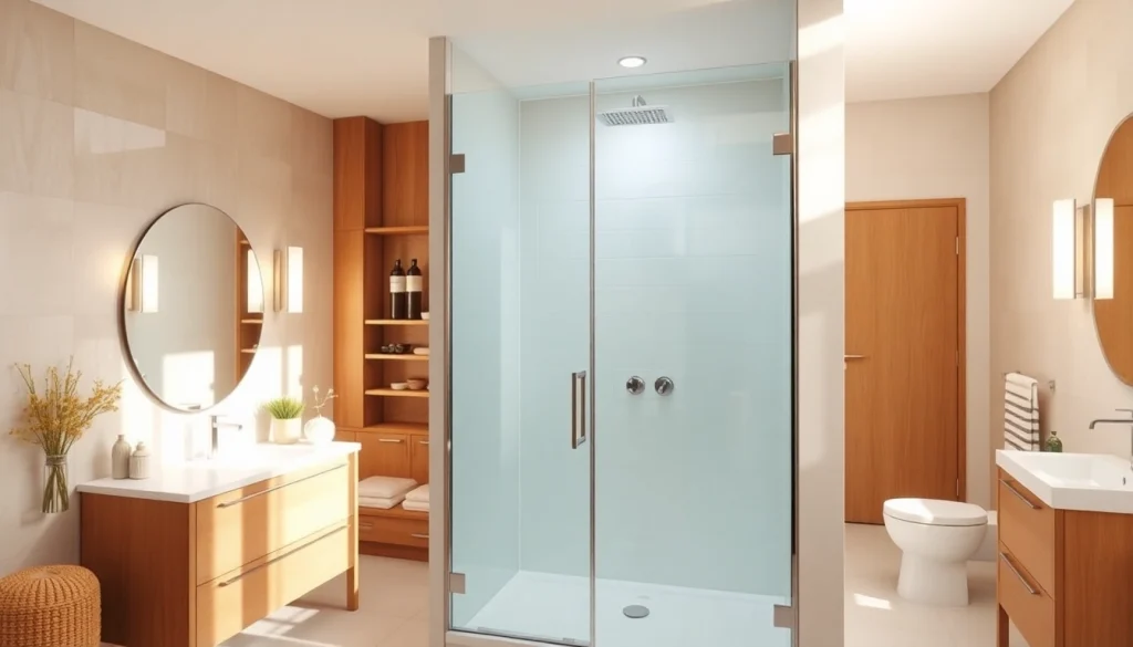 Améliorez votre salle de bains avec sunny showers france grâce à une douche moderne.