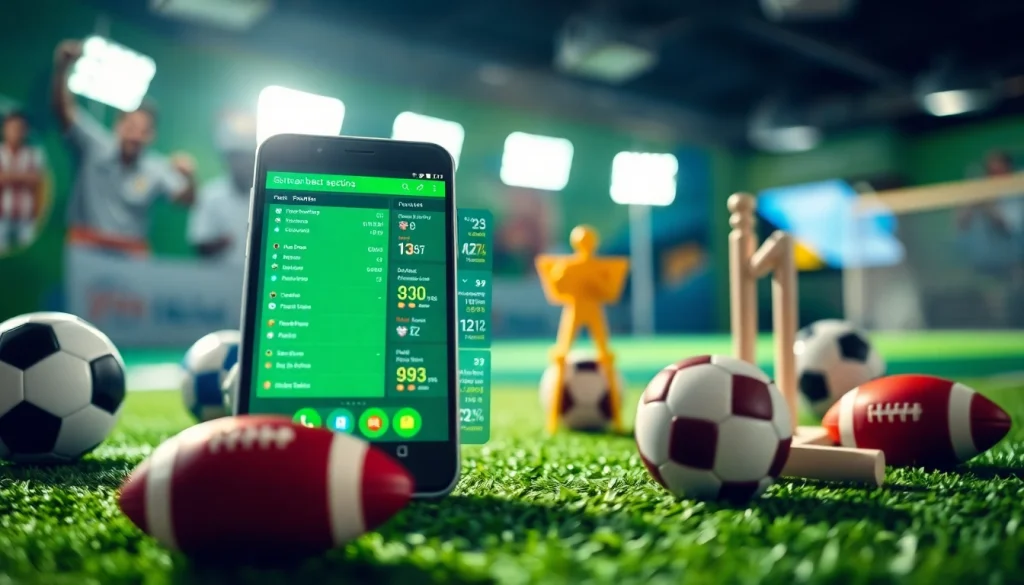 Explore the best sports betting apps India with a detailed view of betting setup showcasing a smartphone.