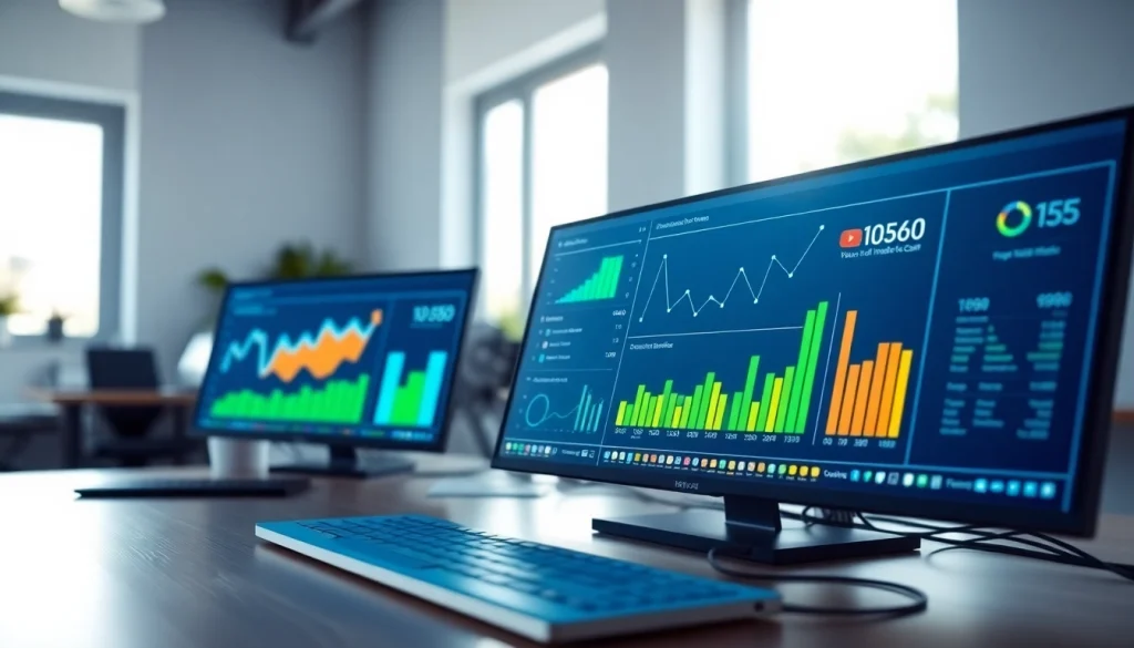 Enhance engagement with a well-designed youtube smm panel interface showcasing analytics.