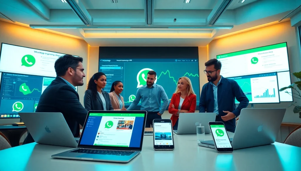 Enhance customer relations with WhatsApp Smart CRM in a modern digital workspace