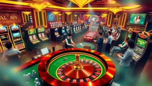 Players enjoying a thrilling gaming experience at Liên Minh KJC online casino.
