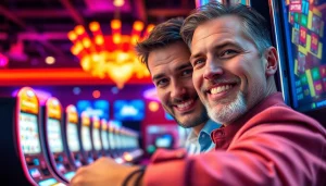 Menang dengan slot bet 50 perak di kasino yang penuh warna dan energik