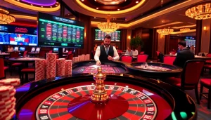Experience the excitement of the vuabai9 casino with thrilling poker action and vibrant casino elements.