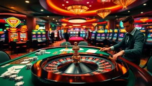 Experience high-stakes action at nhà cái rikvip with vibrant casino tables and thrilling games.