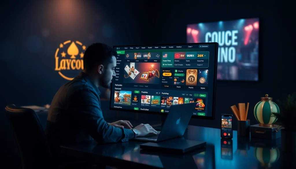 Interactive online gambling experience at new88go.com showcasing diverse gaming options.