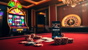 Rasakan sensasi berjudi dengan Datukwin di meja kasino mewah.