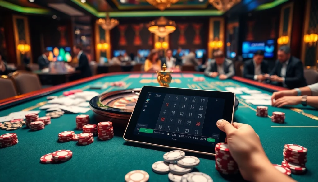 Experience luxury and excitement at Nhà cái OKWIN with engaging games and vibrant casino atmosphere.