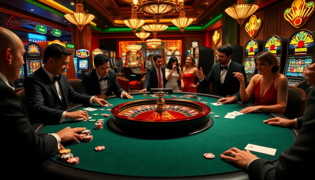 Nonton film indoxxi setting at a luxury casino poker game, vibrant chips, rich ambiance.