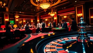 Experience the excitement of BRABET with dynamic casino action featuring roulette and poker.
