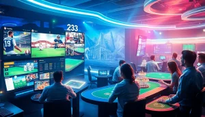 Experience the thrill of okvipwin.live with a vibrant online betting platform showcasing casino games and live sports.