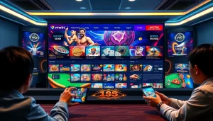 Interactive online betting experience at vvvwin88.live showcasing casino games and seamless user interface.