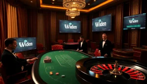 Engaging players analyze high-stakes games at a luxurious casino table in the world of hidden wiki.