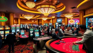 Experience the thrill of lô kép xsmb at a luxurious casino filled with vibrant games and excitement.