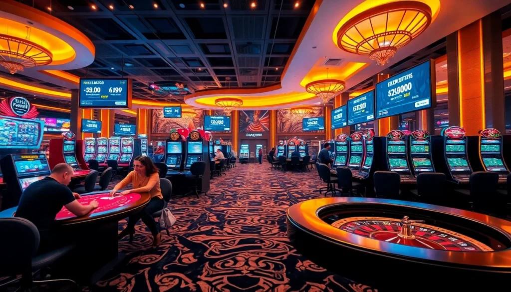 Experience the vibrant online gambling world at luck8win.live with modern gaming tables and engaging players.