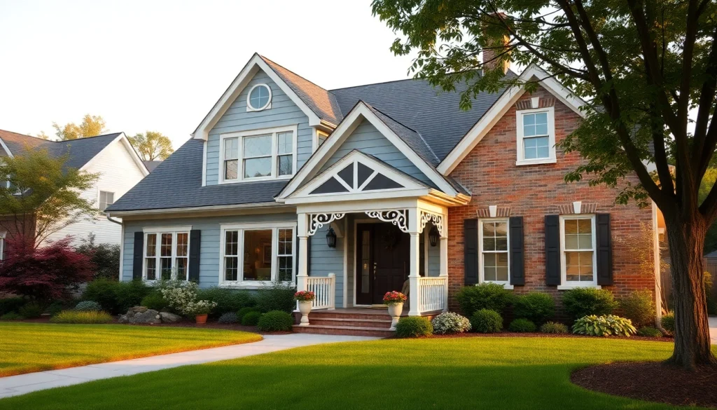 A beautiful Cape Style Home In-Law Addition showcasing an elegant porch and lush garden in a tranquil suburban setting.