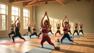 ウェルネスと柔軟性のためのおすすめプラクティスを紹介するホットヨガクラス。