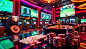 Experience the excitement of online gambling at http://u888.br.com/ with vibrant casino visuals and winning moments.